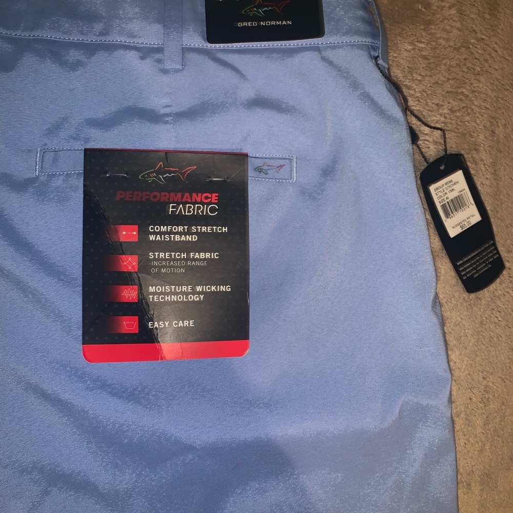 Greg Norman Powder Blue Men’s Shorts
